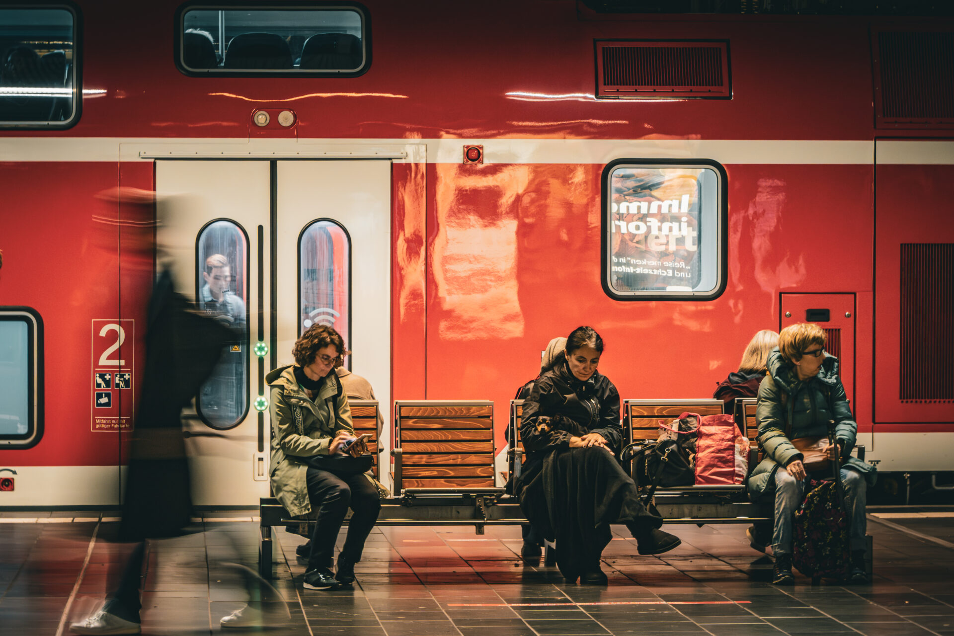 「waiting」プリント (A-005)